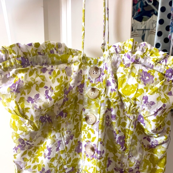 Flirty Floral Halter Dress - Picture 3 of 4